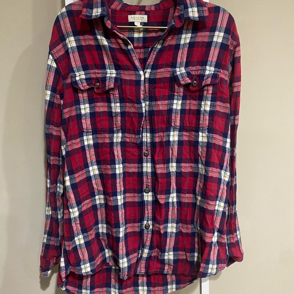 Sonoma Other - Sonoma Multicolor Plaid Shirt- Mens size Large